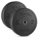 VEGA Fitness ECO Rubber Crumb Olympic Bumper Plates - 200kg Set - Best Gym Equipment