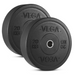 VEGA Fitness ECO Rubber Crumb Olympic Bumper Plates - 200kg Set - Best Gym Equipment