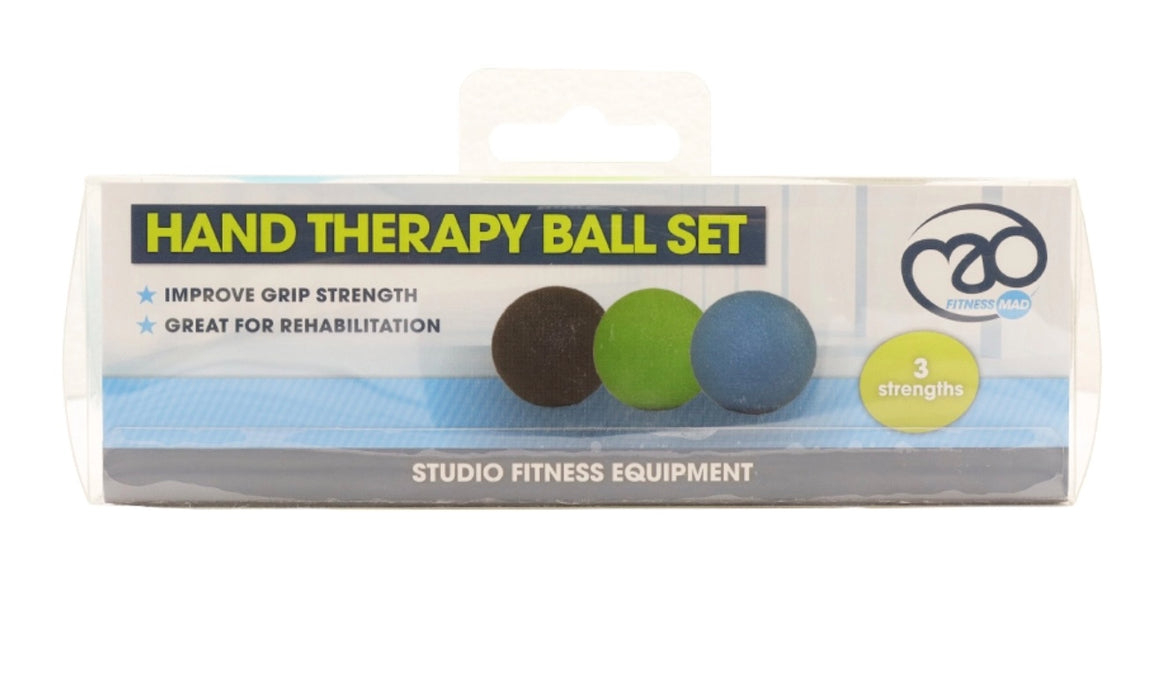 Fitness Mad Hand Therapy Ball Set Of 3
