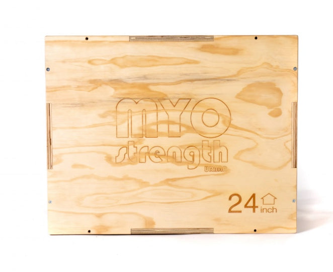 MYO Strength Plyometric Box - Wooden (3 Height 20"/24"/30")