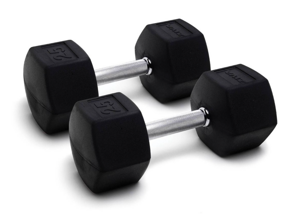 ZIVA XP Hex Rubber Dumbbell Sets - Main Image