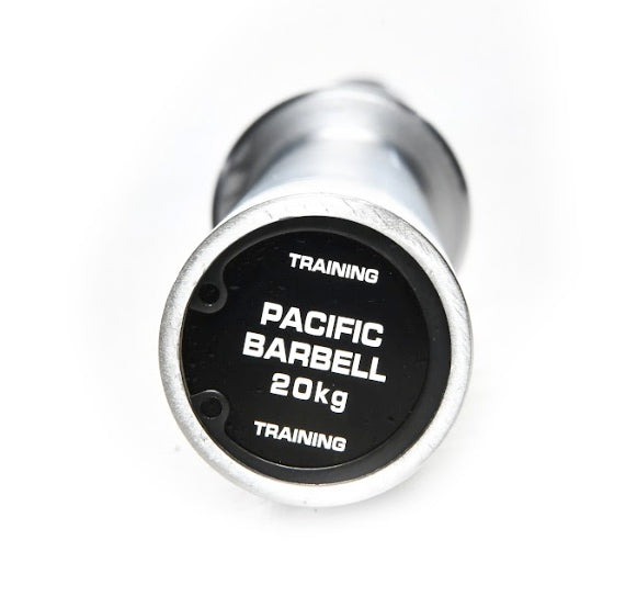 Swiss Barbell Pacific Black and Chrome Olympic Bar