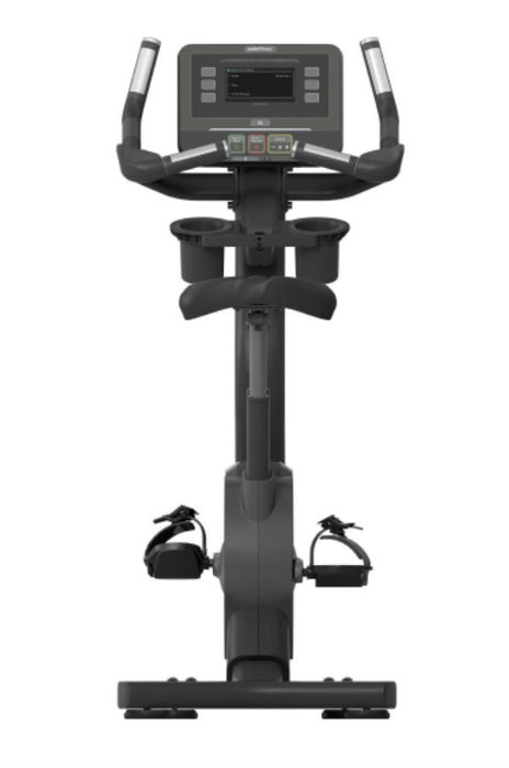 Refurbished Pulse Fitness U-Cycle 240G – Upright Cycle with 7" Cardio Console