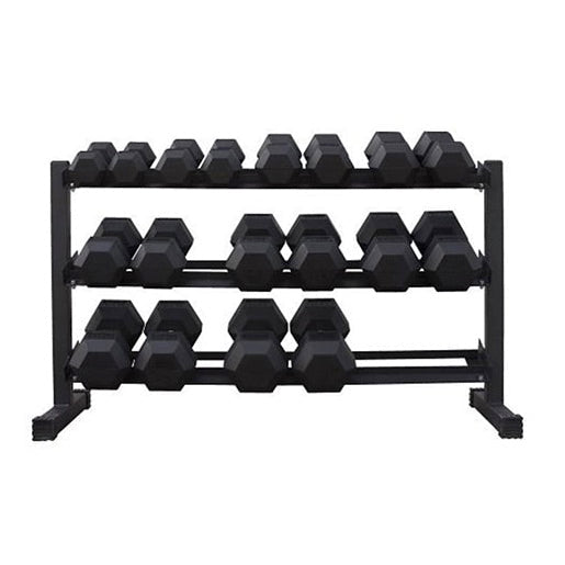 GymGear 3 Tier Hex Dumbbell Rack