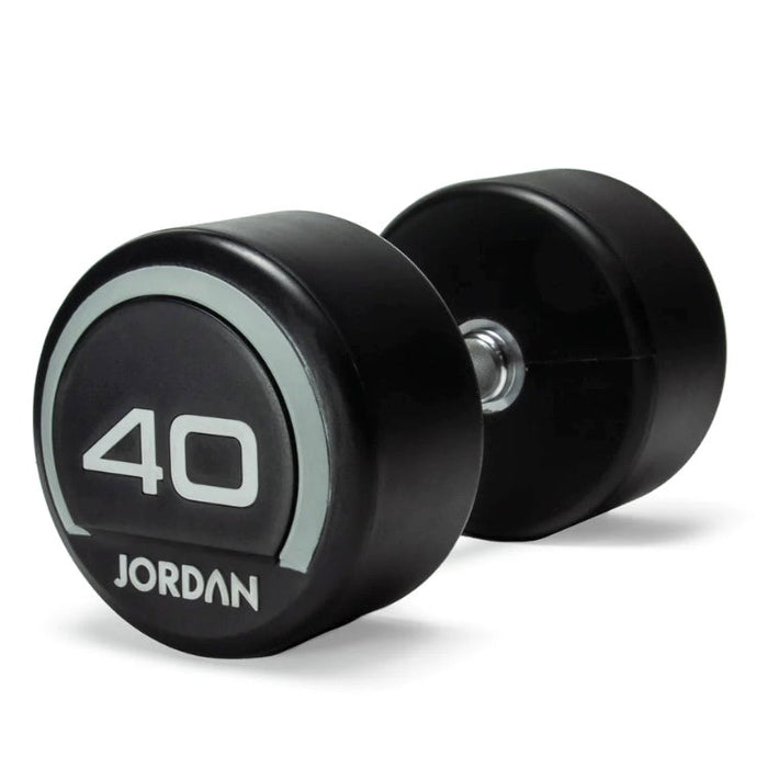 Jordan Premium Urethane Dumbbell Sets (Grey)