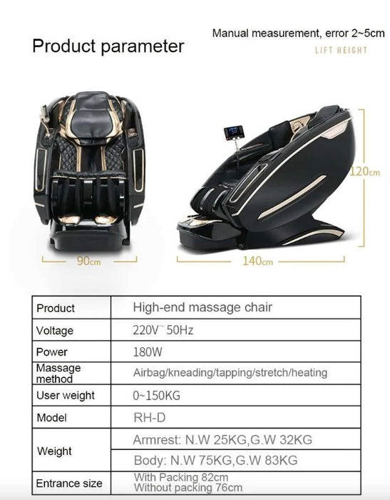 Sasaki 9 Series Royal King 5D massage chair