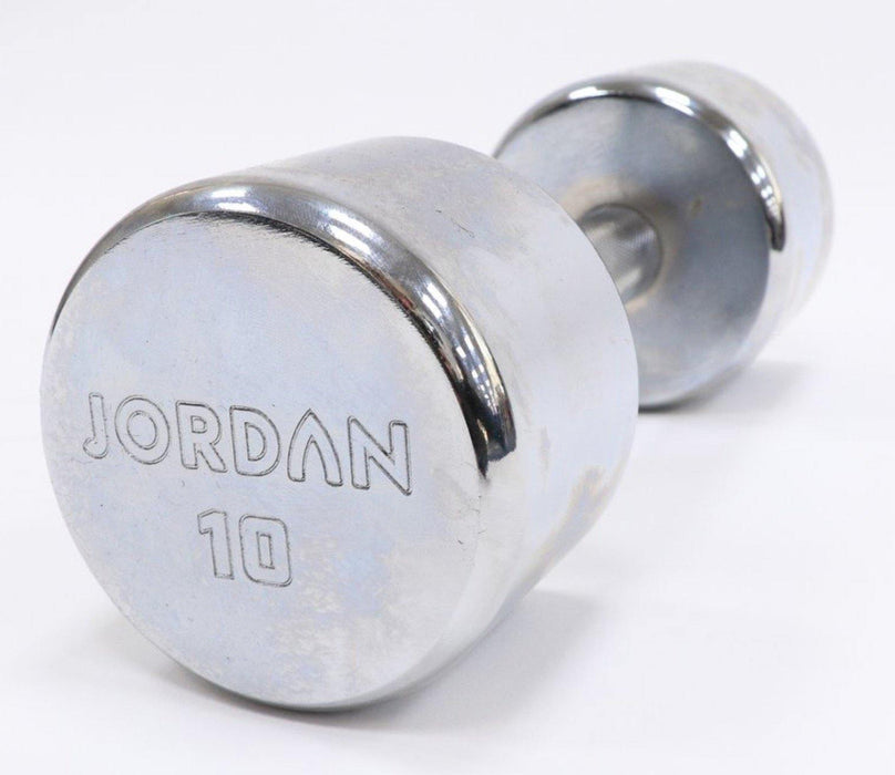 Jordan Chrome Dumbbell set 1-10kg with Rack - Best Gym Equipment