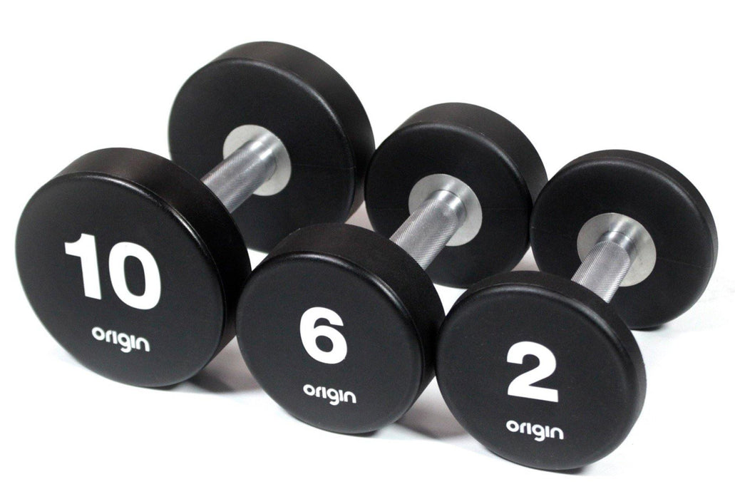 Origin UD2 Urethane Dumbbells Sets (up to 50kg) - Best Gym Equipment