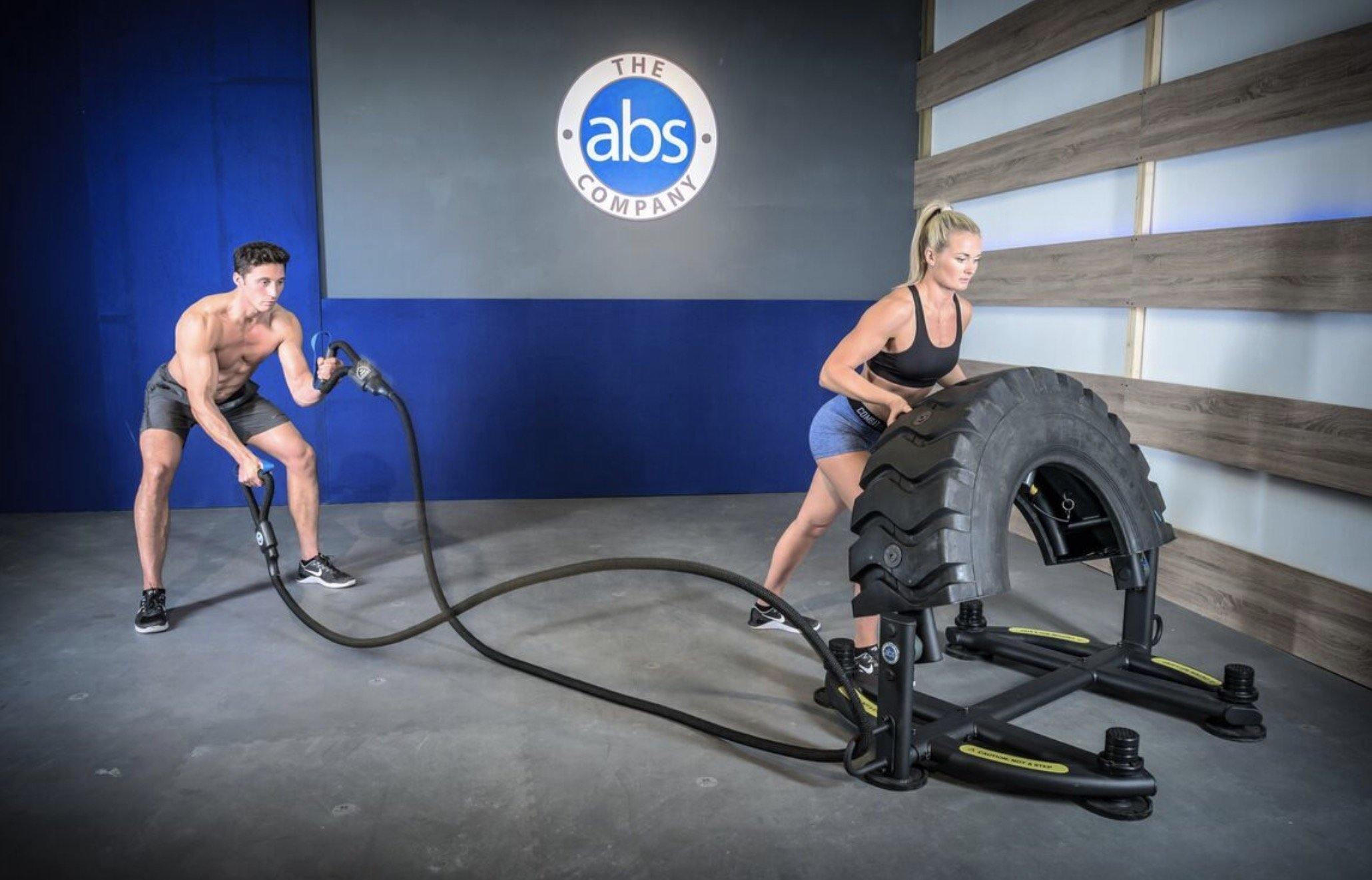 The Abs Company TireFlip 180 Best Gym Equipment