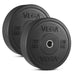 VEGA Fitness ECO Rubber Crumb Olympic Bumper Plates - 100kg Set - Best Gym Equipment