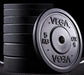 VEGA Fitness ECO Rubber Crumb Olympic Bumper Plates - 100kg Set - Best Gym Equipment