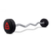 Ziva ZVO Urethane EZ Curl Barbells - Best Gym Equipment