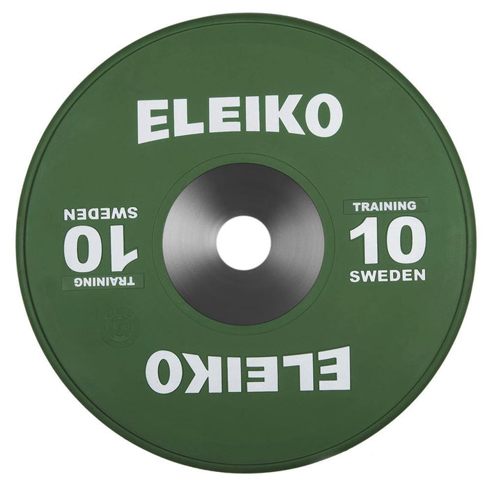 Eleiko WeightLifting Coloured Training Discs (Up to 25kg) - Best Gym Equipment