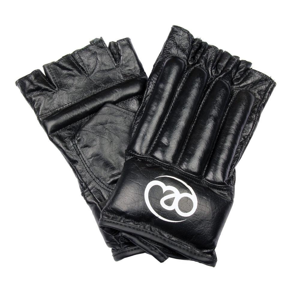 Boxing Mad Leather Fingerless Bag Glove - Pair