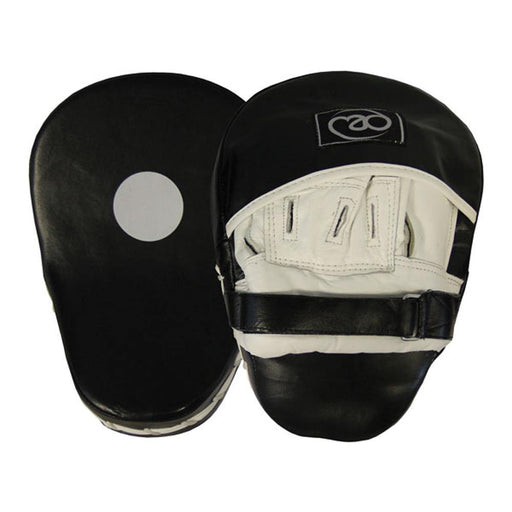 Boxing Mad Curved Leather Hook & Jab Pads - Pair