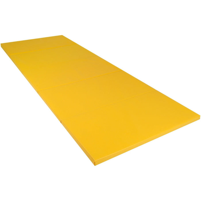 Cannons Foldable Double Gymnastics Mat 10ft x 4ft x 50mm