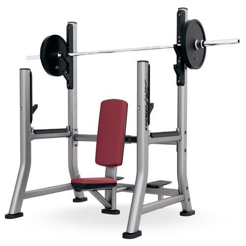 Life Fitness Signature Series Olympic Military Bench - Best Gym Equipment