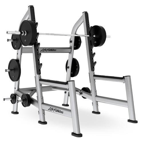 Life Fitness Signature Series Olympic Squat Rack SOSR — Best Gym