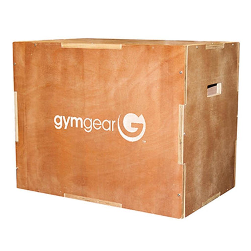 GymGear Wooden 3 in 1 Plyometric Box