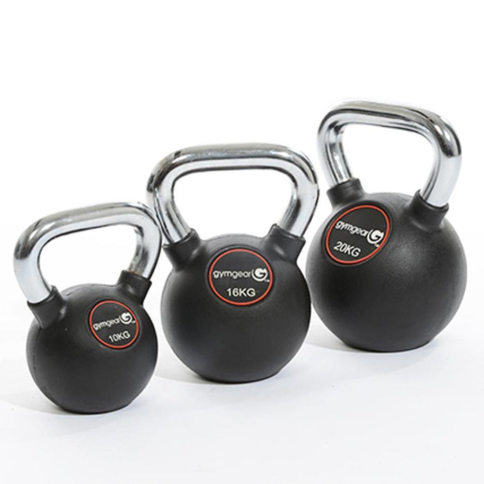 GymGear Rubber Kettlebells - Best Gym Equipment