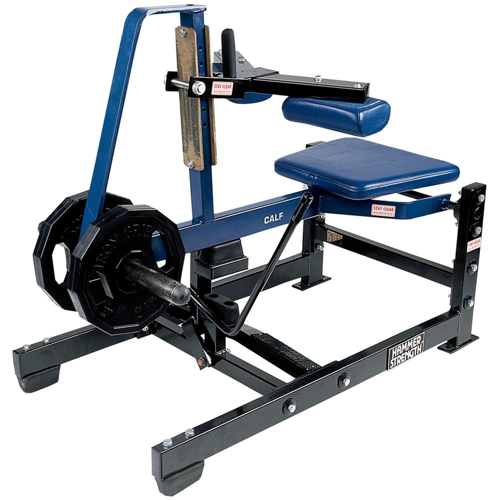 Hammer Strength Seated Calf Raise Plate Loaded — Best Gym Equipment