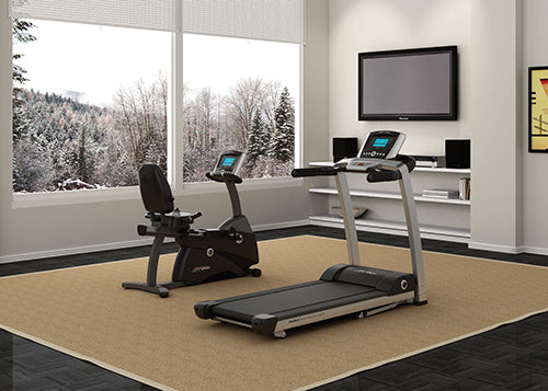 Life Fitness F3 with Go Console Treadmill