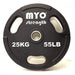 MYO Strength Olympic Disc Urethane Black