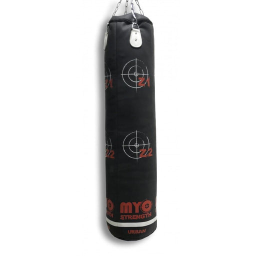 MYO strength Punch Bag - Straight 5ft - Leather (Urban)