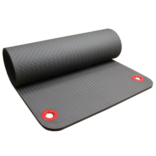Fitness Mad Align-Pilates Studio Mat 10mm with Eyelets
