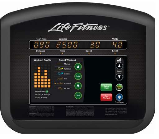 Life Fitness Activate Series Elliptical Cross-Trainer - FREE INSTALLATION - Best Gym Equipment