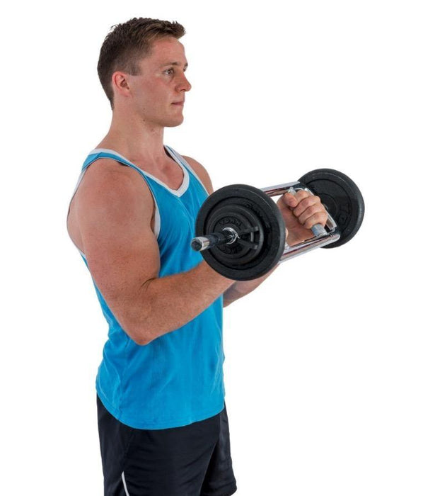 York Fitness Standard 1" Solid Tricep Bar - Best Gym Equipment