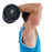 York Fitness Standard 1" Solid Tricep Bar - Best Gym Equipment