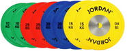 Jordan Calibrated Colour Rubber Competition Plate - Best Gym Equipment