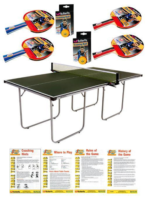 Butterfly Start Sport Table Tennis Package - Best Gym Equipment